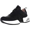ALEXANDER SMITH Sneakers Basse Donna M1D 54BLK Marble Woman Taglia 39 Nero