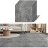 VEELIKE Adesivi per Piastrelle Effetto Cemento Pavimento PVC Adesivo Grigia Vintage Piastrelle Adesive Pavimento Bagno Impermeabile Mattonelle Adesive Cucina Soggiorno Garage 1.5mm 30cm×30cm 12 Pezzi