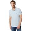 Tommy Hilfiger Maglietta Polo Maniche Corte Uomo Regular Fit, Blu (Faded Indigo), M