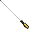 CWOQOCW Set di cacciaviti magnetici lunghi 30,5 cm, a croce e a taglio, con manico in gomma, portata extra lunga, per aree difficili da accedere (cacciavite a croce)