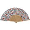 HYPNO CASA Ventaglio Profumato Japan 24cm Tessuto e Legno
