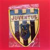 JUVENTUS SCUDETTO BADGE Figurina 10x8 cm IN GOMMA TELA PLASTECO (NEW) Calcio