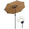 Does not apply Luci a Ombrello Solare, Illuminazione Parasole Solare Con Telecomando 104 LED 8