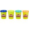 Hasbro Play-doh A4 Plastilina Colori Assortiti 4 Vasetti