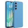 FUNHULLUN Cover Compatibile con Samsung Galaxy A16 5G con 2 Pezzi Vetro Temperato,Foderata in Microfibra,Morbida Ultra Sottile in Silicone Liquido Antiurto AntiGraffio Protezione Custodia-Blu
