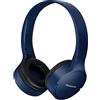Panasonic RF-HF420BE-A Cuffie Bluetooth, Senza Fili, Bassi Potenti con Sistema XBS, 50 Ore di Riproduzione, Ricarica Rapida, Design Compatto, Blu