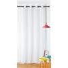Linder Tenda con motivo a pois, tessuto e tinto in Francia, stile classico infantile, colore ecrù, rosa e verde, finitura occhielli, canna di fucile - 150 x 240 cm, 100% poliestere, collezione Sophie