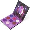 Docolor 9 Colori Palette Ombretto Viola Palette Ombretto Polvere Colorata in Crema Glitterata Altamente Pigmentata Naked Smokey Mattes Shimmers Palette Trucco Impermeabile