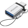 MOGOOD Adattatore da USB C a USB Thunderbolt 3.0 OTG Adattatore da spina tipo C a femmina USB 3.0 Adattatore tipo C Thunderbolt 4 OTG per Apple MacBook Pro, Samsung Galaxy S22 S23