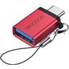 MOGOOD Adattatore USB C Maschio a USB 3.0 Femmina, Convertitore OTG Compatibile MacBook Pro, Chromebook, Pixelbook, Microsoft Surface Go, Ss Galaxy S20 S21 S22 Pixel