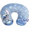 Eurobimbo Stitch Disney Cuscino da Viaggio per Bambini, Aereo e Auto, dai 12 Mesi