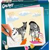 Ravensburger CreArt Serie Trend Quadrati - Zebra