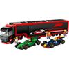 LEGO City Autotrasportatore F1 con Monoposto RB20 e AMR24 F1 60445
