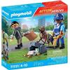 Playmobil Unità Cinofila e Ladro - 71371