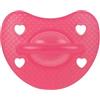 Chicco Gommotto Luxe, Ciuccio in Silicone per Neonati 16-36 Mesi con Finitura SoftSense - Rosa