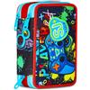 Seven SJ Gang Astuccio 3 Zip Game Led Boy