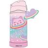 Seven Tri-Coastal Dreampop Borraccia Termica 300 ml con Cannuccia - Gatto
