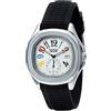 Pierre Bonnet Orologio BIG TIME 9243, Casual Sportivo Impermeabile Cinturino Gomma, Movimento Quarzo Myota (BIANCO BZ)