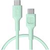 Green Cell Cavo USB-C 100 W Greencell PowerFlex ricarica rapida PD (menta, 30)