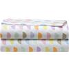 Heritage Kids Set di lenzuola da 3 pezzi, tra cui lenzuolo superiore, lenzuolo con angoli e federa, multicolore, mezza luna, matrimoniale