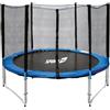 MANDELLI Sport1 - Tappeto Elastico Diametro 305 cm/Rete di Protezione Altezza 180 cm con