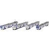 Rokuhan Z Gauge 103 Series Senseki Line Color Low Cab Type 4-Car Set T022-15 Rai
