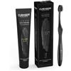 Curasept - Dentifricio Sbiancante Nero + Spazzolino - Black Lux