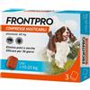 Frontline Frontpro compresse masticabili 10-25 kg
