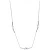 ALFIERI & ST. JOHN Collana sirio in oro con diamanti ct. 0,35
