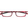 Mast Industria Italiana Occhiale Da Lettura Twins Silver Stromboli Rosso +3,00