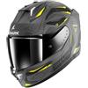 SHARK, Casco Moto Integrale SKWAL i3 LINIK Grey/Yellow AYK, S