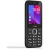 TTfone TT240 Telefono cellulare semplice e facile da usare - Smartphone con funzionalità 3G KaiOSS in Nero