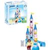 Playmobil Junior & Disney 71457 Castello di Cenerentola, inclusi scivolo e pulsante di crollo, giocattolo sostenibile realizzato in plastica a base vegetale, giocattolo per bambini dai 12 mesi in su