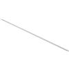 GTV Lungo Maniglia per mobili Pillar, alluminio bianco opaco, sottile ed elegante, per mobili alti, versatile, 1200 x 18,5 x 10,7 mm, con viti, moderna e funzionale