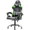 ITEK RHOMBUS PF10 Sedia Gaming ergon. Verde, schienale reclinabile, cuscino poggiatesta, sup. lombare, confort e design, ideale come sedia ufficio, sedia per studio o poltrona per gamer