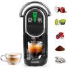 CAPXSNOB Magician1 Mini Macchina da Caffè Cialde 5in1 per Nespresso Originali, Dolce Gusto, Lavazza A Modo Mio, ESE 44 Cialde e Caffè Macinato, 20 Bar, 1450W, Display LED, Acqua Regolabili 7 Livelli