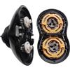 GESXNPBN Testine di rasatura sostitutive, compatibili con Philips, base della lama S510 S511 S512 S520 S530 S531 S538 S550 S551 S560 S561 S570 S571 S575 S5420