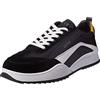 Guess Monte, Sneaker Uomo, White Black, 40 EU