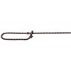 Trixie - Guinzaglio a strozzo Mountain Rope per cani (S-M) (Nero/Arancione)