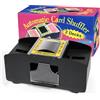 ZAKVOP Mescolatore di Carte Elettronico 2 Mazzi, Batterie Mischia Carte Automatico per Poker, Uno, Skip Bo Skyjo Card Shuffler