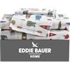 Eddie Bauer - Lenzuola doppie, percalle di cotone, fresco e fresco Home Decor (Kayak Adventure, Twin)