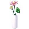 Stuban Creative Life M38-B1101-06 - Set di fiori da costruzione, girasole rosa con stelo verde e vaso, 40,6 cm
