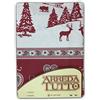 Tex family Telo ARREDO copritutto Gran Foulard copriletto COPRIDIVANO Tessuto (1 Piazza, Gardena Rosso)