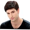 Dsimeig Uomini Corto Parrucca Marrone Sostituzione Naturale Costume Sintetico Halloween Parrucche Piene