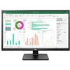 LG 27BK550Y-B.AEU Monitor Office 27 LED IPS, Full HD 1920x1080, Multitasking, Speaker Integrati, Regolabile Altezza, Rotazione e Inclinazione, 1x VGA, 1x DVI, 1x Display Port, 1x HDMI, USB Hub, Nero