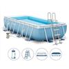 Intex Piscina fuori terra INTEX 26792 PRISM Frame rettangolare 488 x 244 x H 107 CM pompa cartuccia