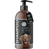 Annimally Sensitiv Plus shampoo cani naturale - Shampoo per cani sensibili e cuccioli, deterge delicatamente e con pH neutro grazie all'olio di cocco, senza siliconi e parabeni - Shampoo cute sensibile 500 ml