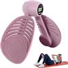 KBIBCK YANGUN Hip Trainer, Allenatore per cosce, per donne e uomini, Multifunzione per gambe e braccia con conteggio intelligente, home gym Palestra Casa Glutei e Gambe (Rosa)