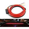 Defvnsy 1- Set 100 cm (39,4 ) 12V super brillante flessibile rosso auto luce di stop a LED aggiuntiva terza luce di stop per auto con indicatore di direzione di guida spia di arresto
