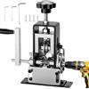XNZMYN Spellacavi Elettrici per Cavo in Rame da 1 mm-25 mm, Pinza Spelafili Elettricista Alimentata a Manovella o Trapano, Spelacavi per Cablaggio, Riciclaggio e Smantellamento